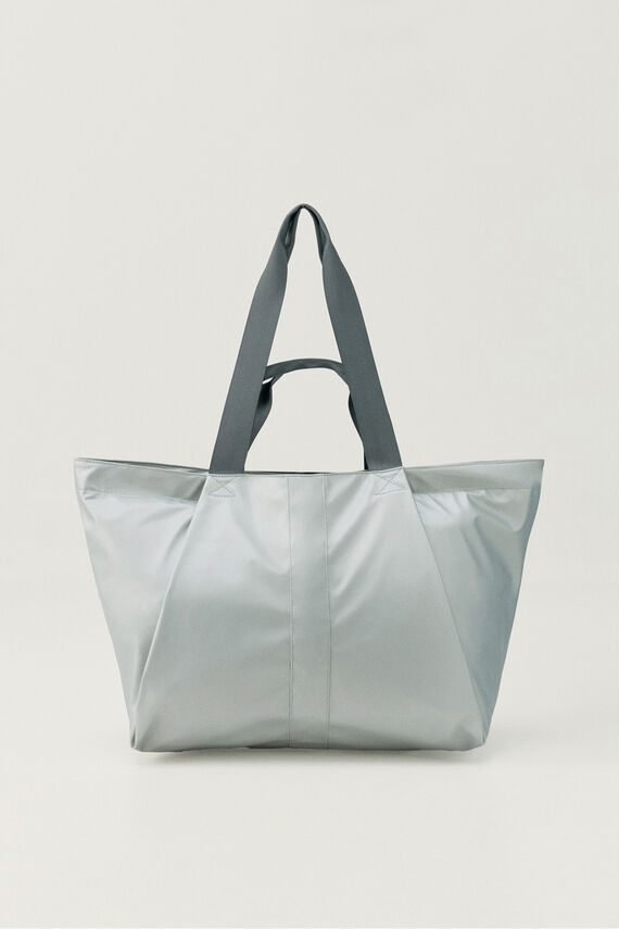 Bolso Shopper Raga Gris metalizado