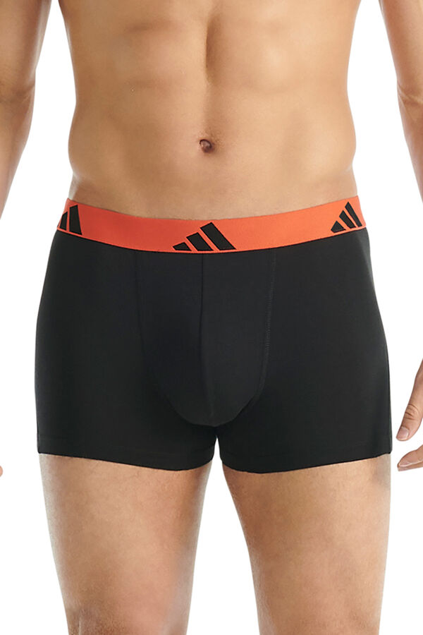 Adidas Pacote com 3 boxers de algodão Active Flex estampado