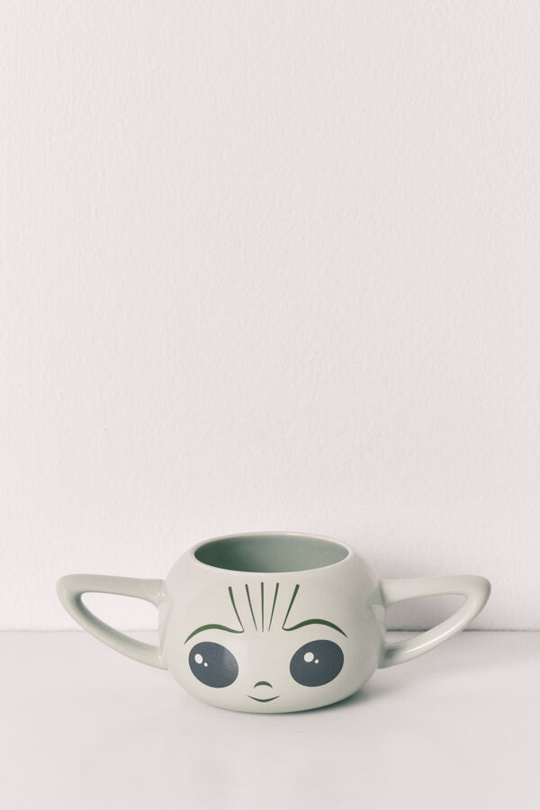 Women'secret Caneca Baby Yoda em cer&acirc;mica verde