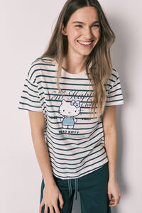 Women'secret Pijama Hello Kitty manga curta em algod&atilde;o