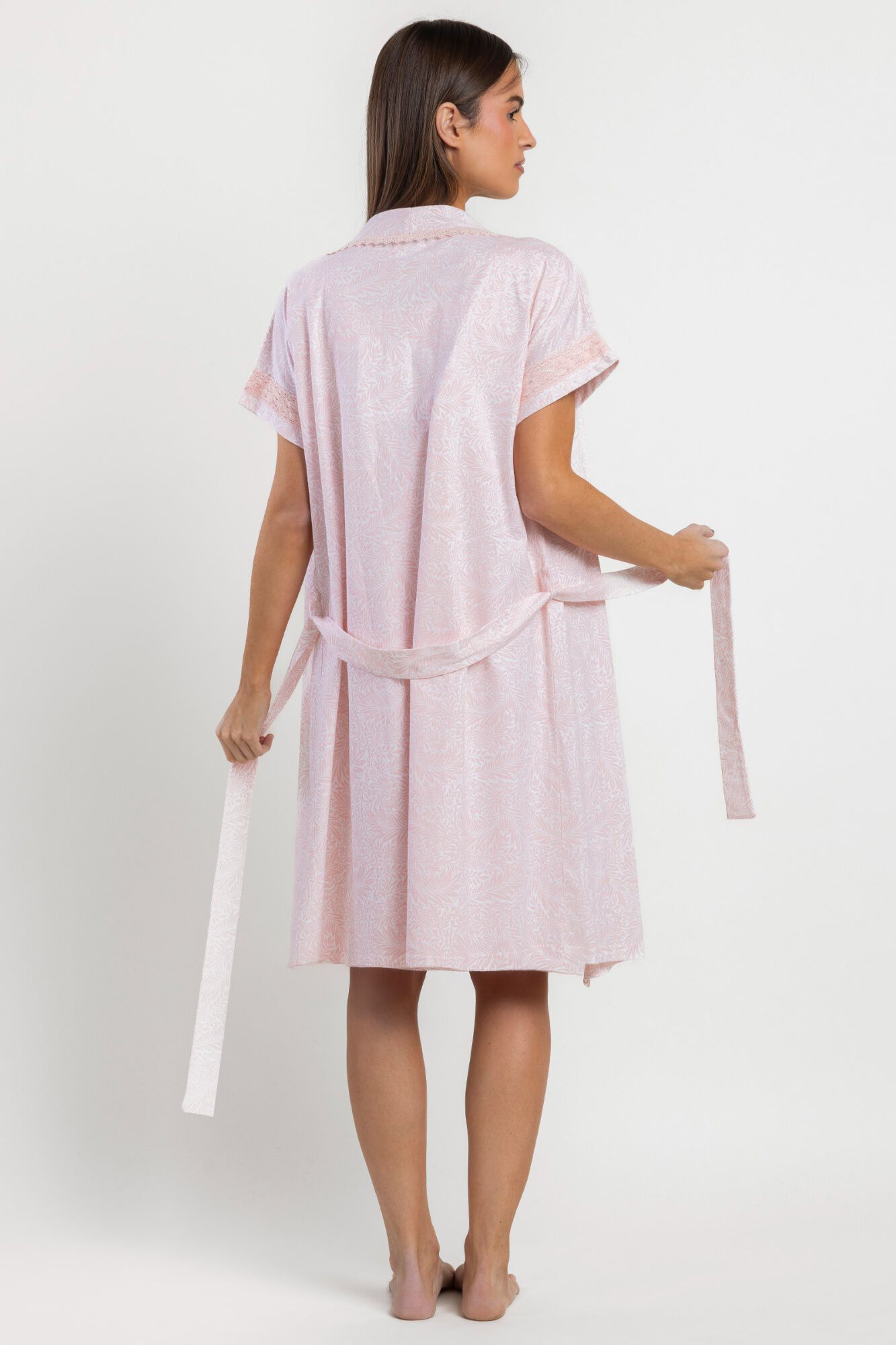 Admas Robe curta maternity tropical