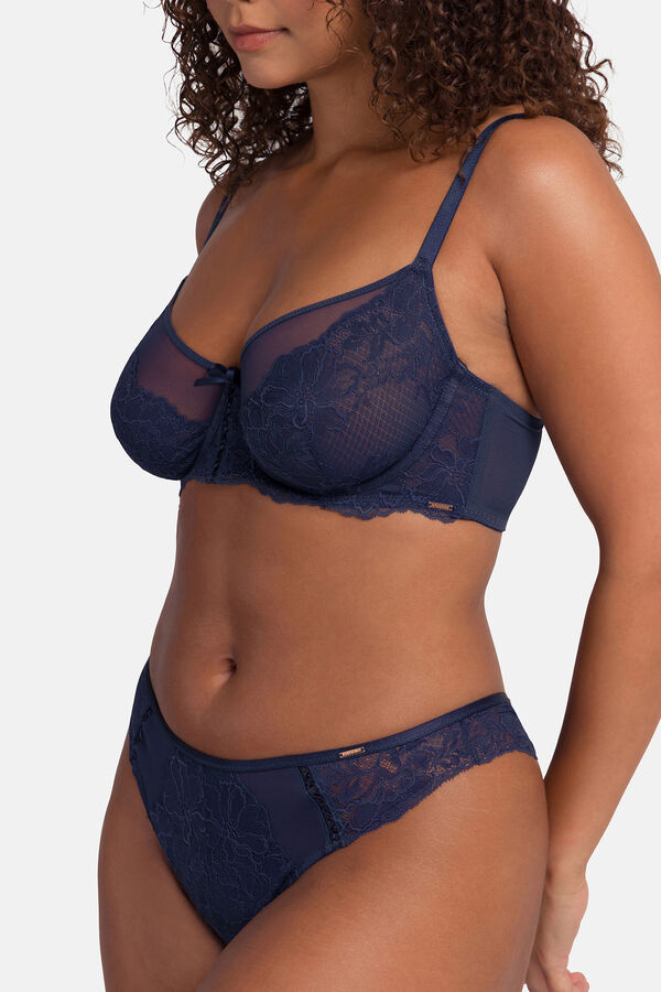 Dorina Tanga de renda azul