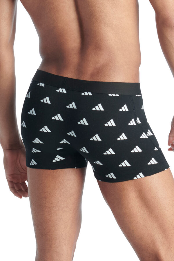 Adidas Pacote de 2 boxers de algodão Active Flex azul