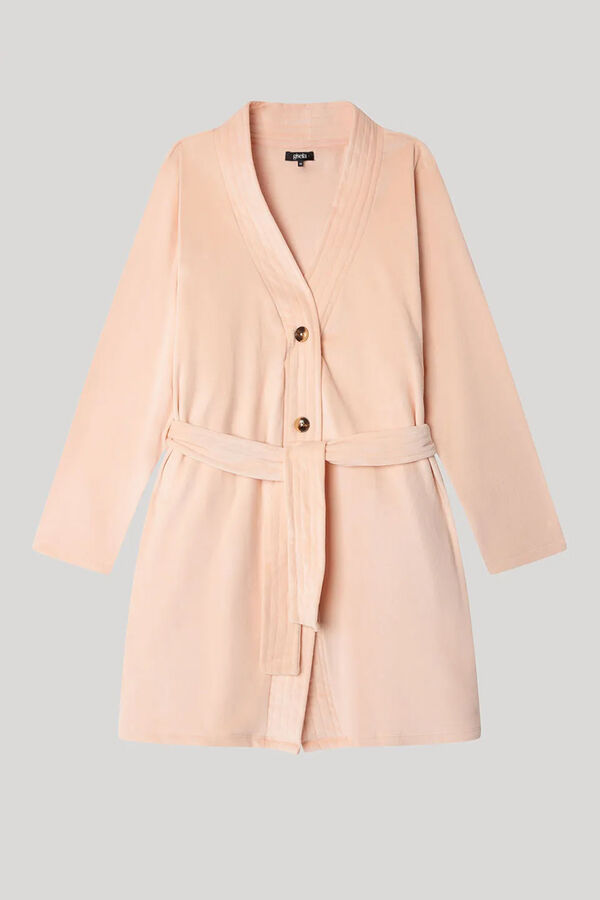 Gisela Roupão de polar robe rosa