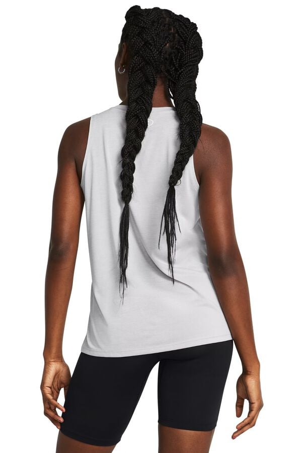 Under Armour Camiseta feminina manga  cinzento