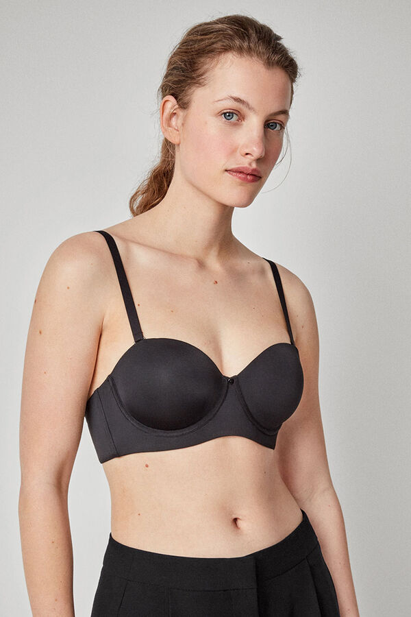 Gisela Sujetador multiposici&oacute;n capacidad negro