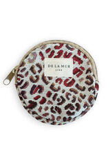 De La Mur Carteira redonda talco castanho