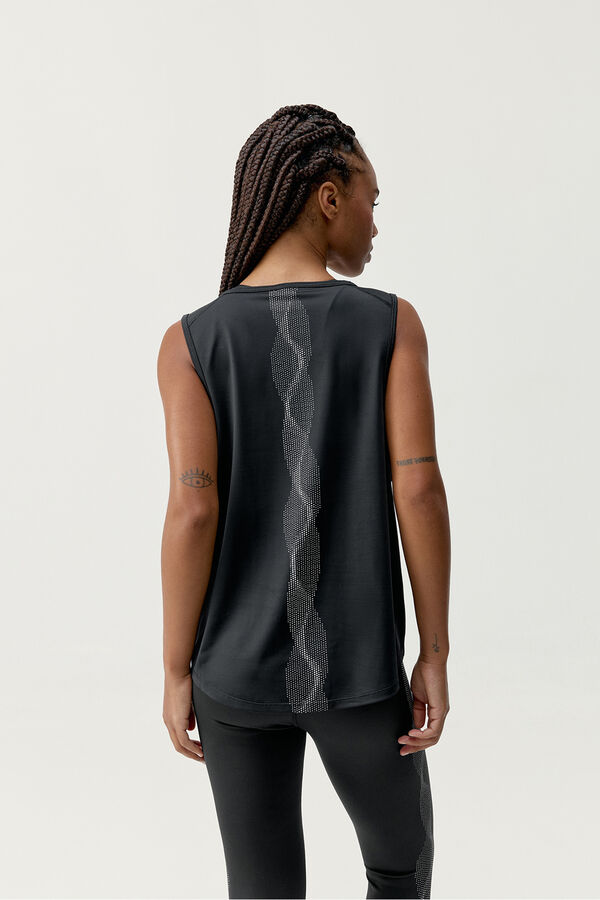 Born Living Yoga Camiseta Kishi Black negro
