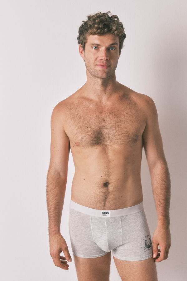 Women'secret Pacote com 2 boxers azuis country azul