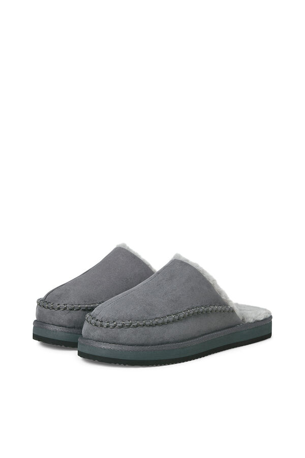 Jack & Jones Chinelos de quarto cinzento