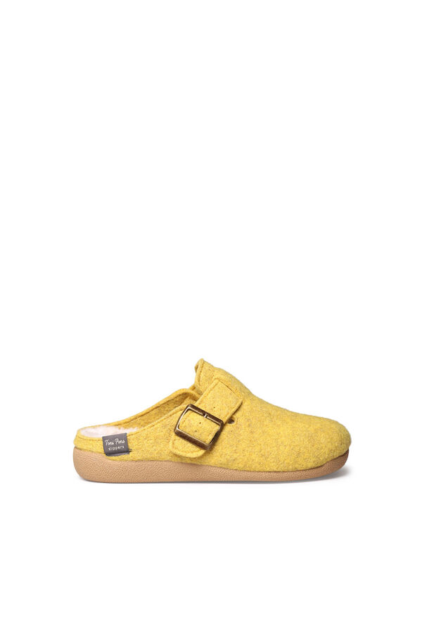 Toni Pons Chinelo tipo tamanco com fivela estampado