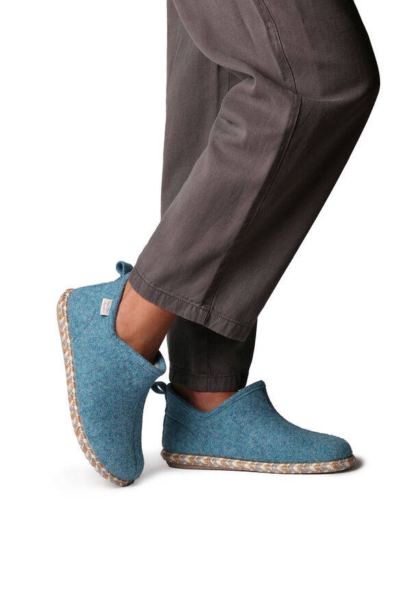 Toni Pons Bota de feltro feminina azul