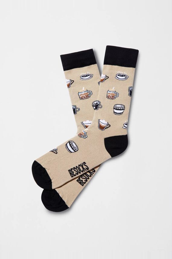 Calcetines altos BESOCKS de café