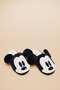 Womensecret Chinelos de quarto de casa Mickey Mouse 3D preto