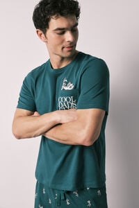 Women'secret Pijama curto de homem em 100% algod&atilde;o Bugs Bunny