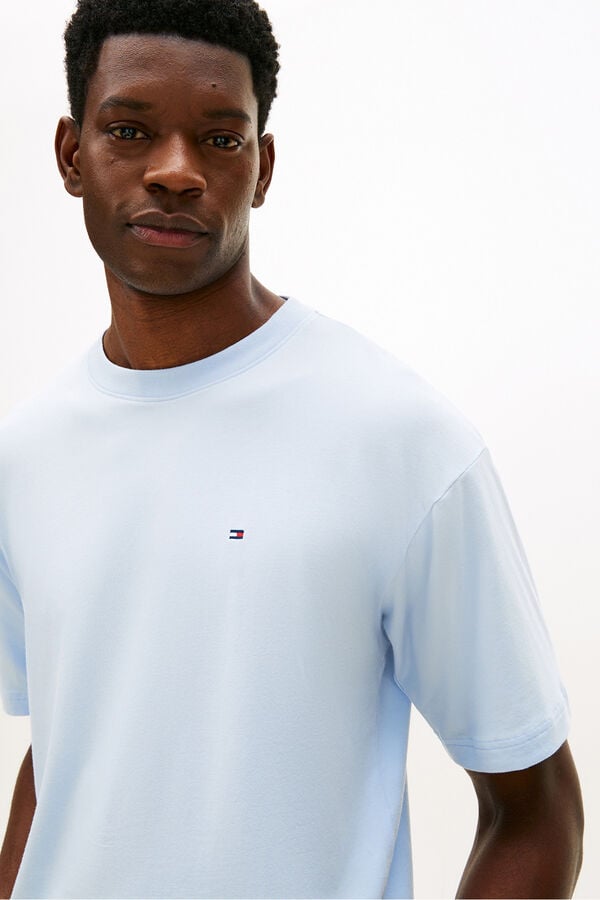 Tommy Hilfiger Conjunto de pijama curto liso estampado