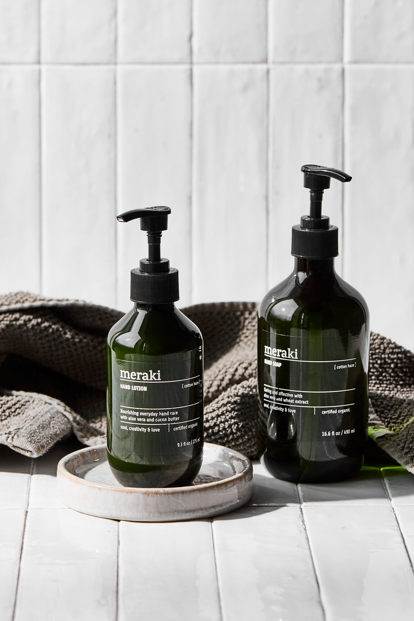 Meraki Crema de manos Cotton Haze 