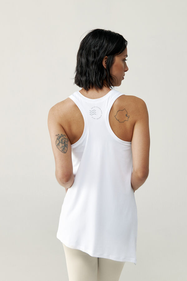Born Living Yoga Shirt Asya White blanco