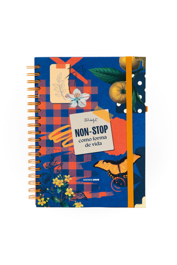 Mr. Wonderful Extra Large Weekly Office 2026 Agenda Set + pen - Non stop as a way of life printed