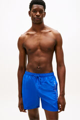 Tommy Hilfiger Cal&ccedil;&otilde;es de banho com inscri&ccedil;&atilde;o lateral azul