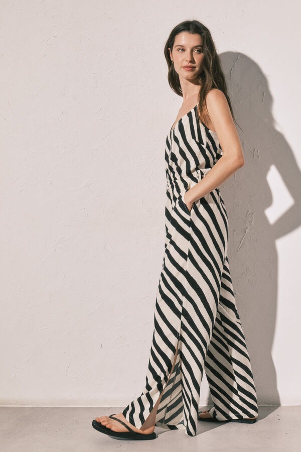 Women'secret Macac&atilde;o comprido estampado zebra estampado