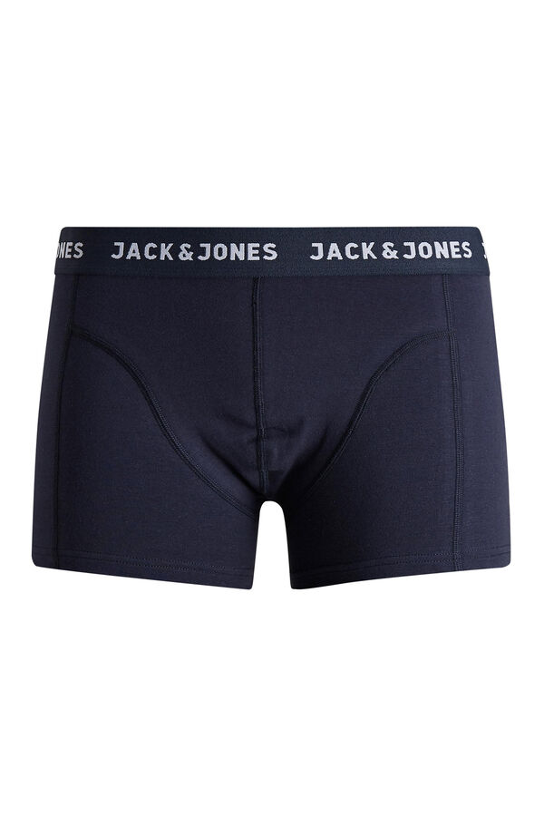 Jack & Jones Pack de 3 boxers b&aacute;sicos preto