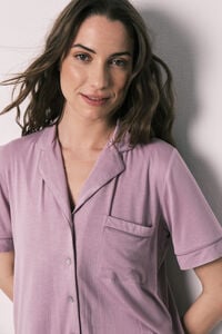 Women'secret Pijama camiseiro Capri soft touch rosa