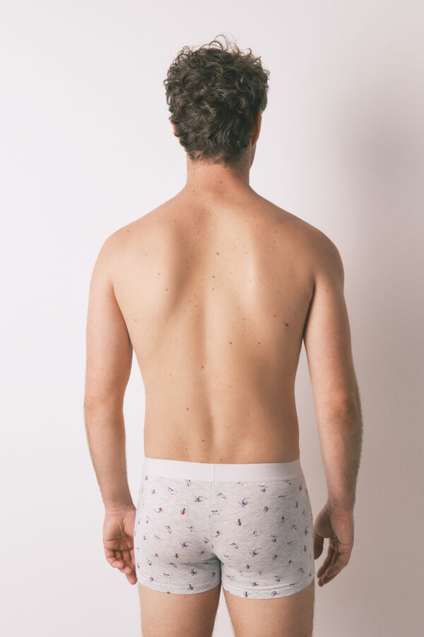 Women'secret Pack de 2 boxers de cuecas para esqui azul