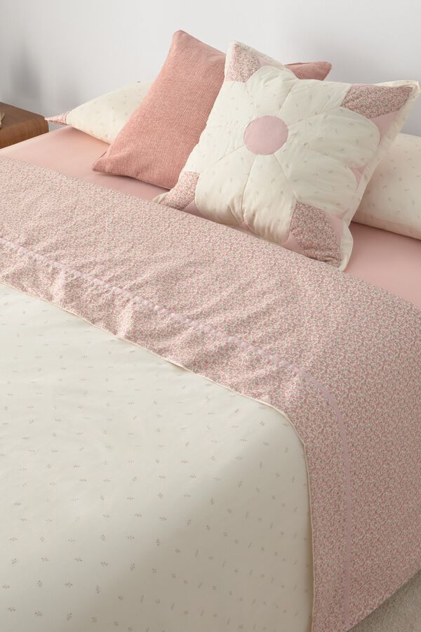 Textura Len&ccedil;ol estampado, conjunto de patchwork estampado