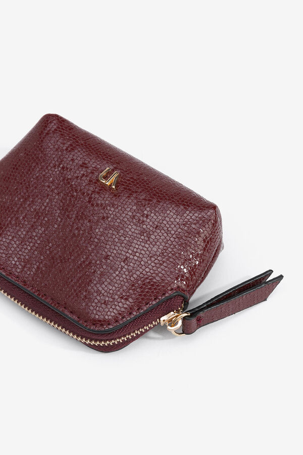 Vilanova Bolso Efecto Charol rosa