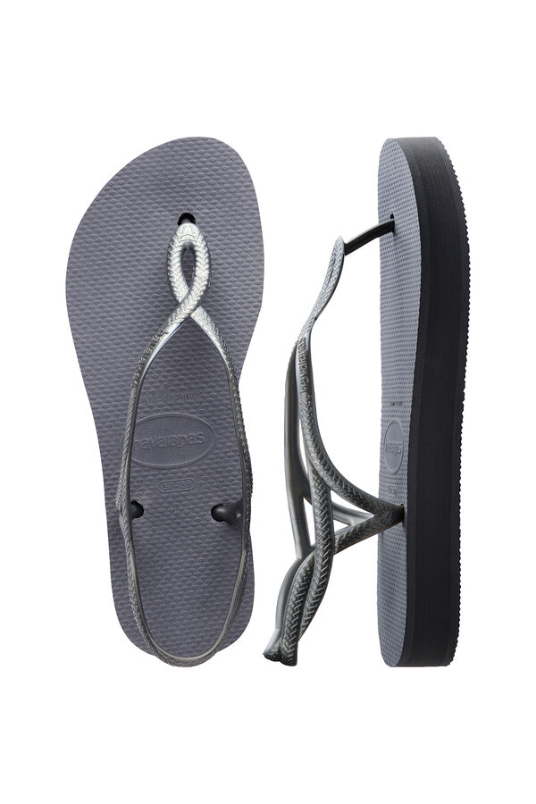 Havaianas Chinelos Hav. Luna Flatform Cinza cinzento