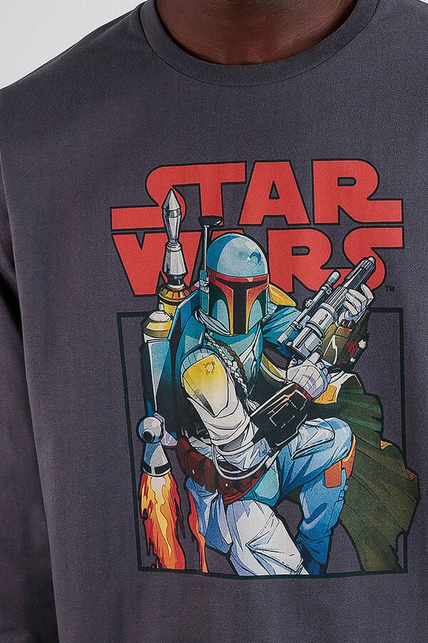Admas Pijama Boba Fett A cinzento