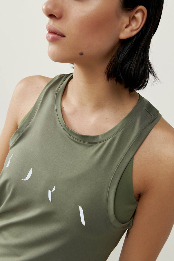 Born Living Yoga Shirt Asya Crocodile beige