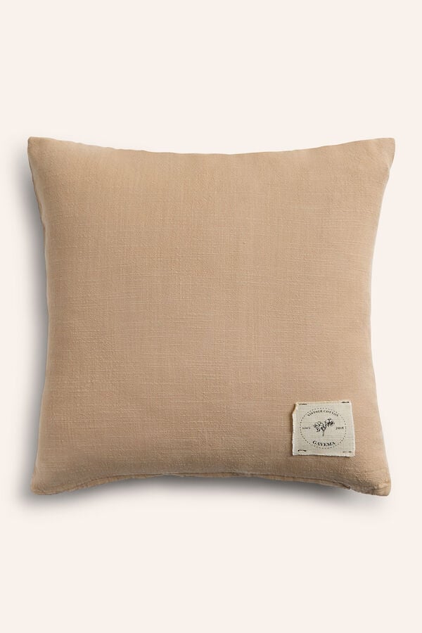 Calma House Capa de almofada Gavema 45x45 bege bege