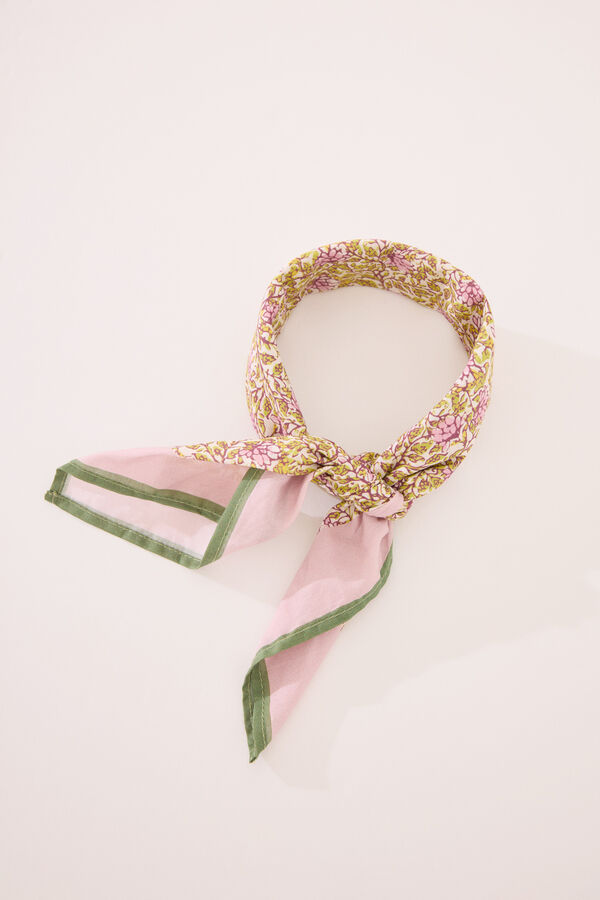 Women'secret Pañuelo para cuello flores estampado