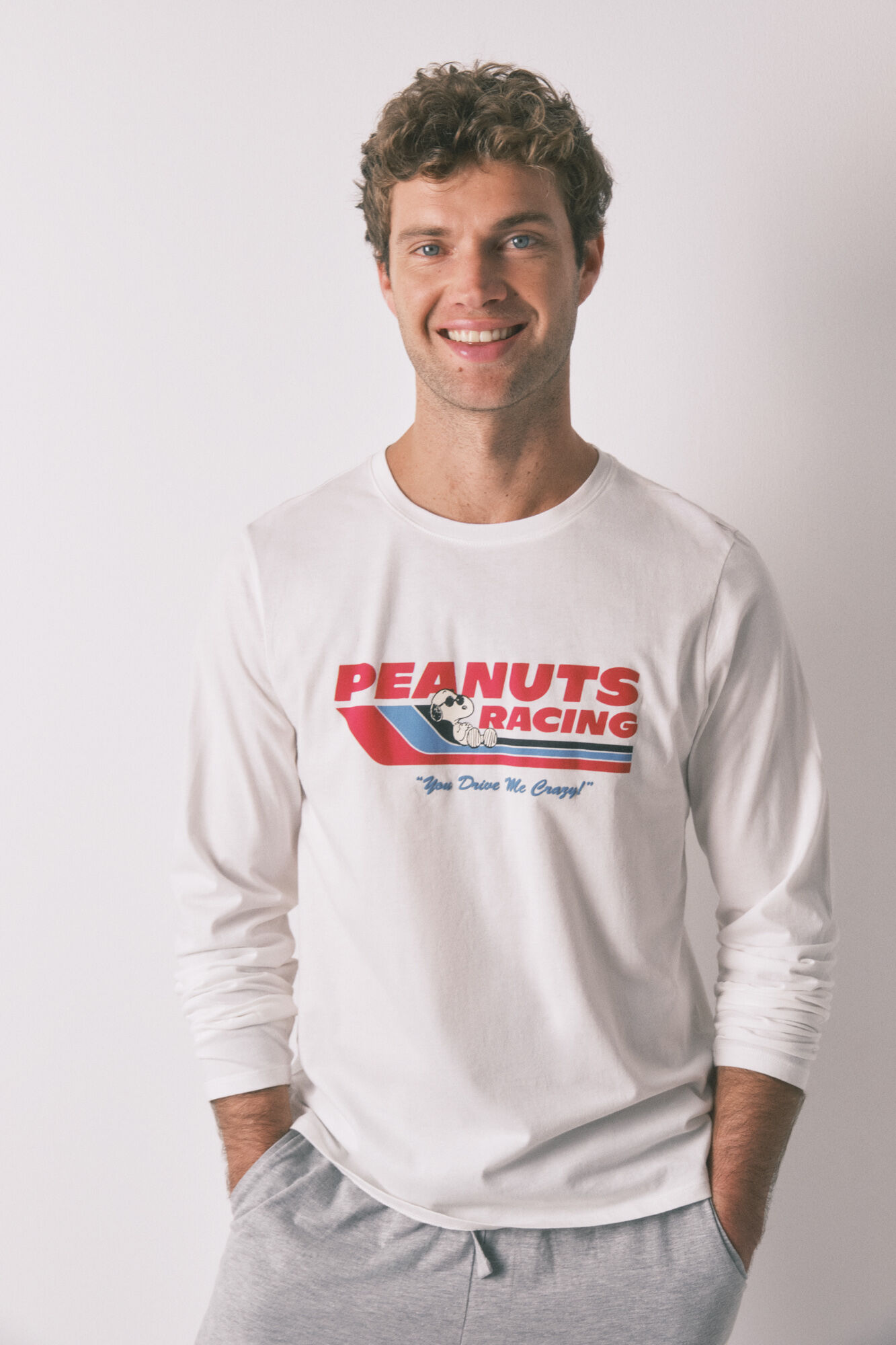 Women'secret Pijama largo 100% algod&oacute;n Snoopy 