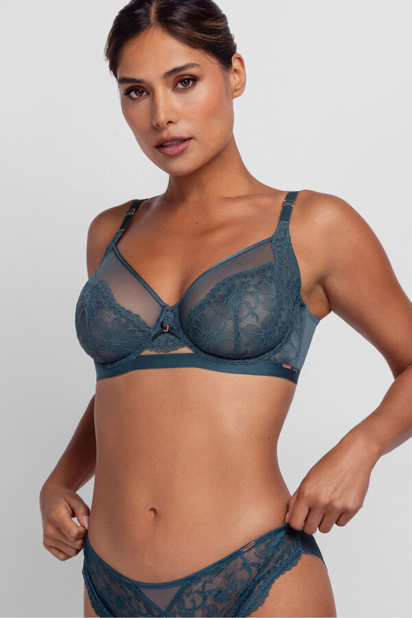 Dorina Jemma Non Padded Full Coverage Bra green