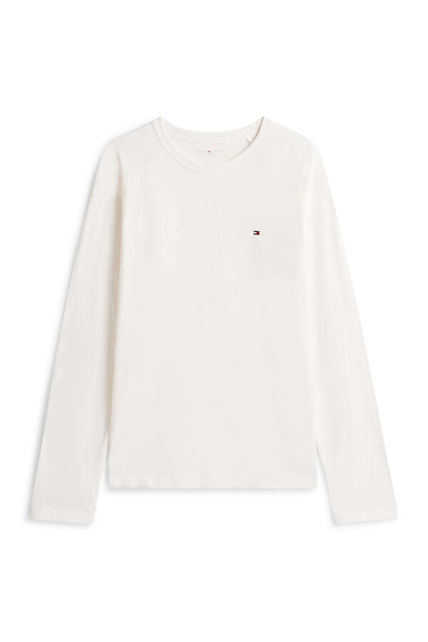 Tommy Hilfiger Pijama largo punto con logo en la cintura estampado