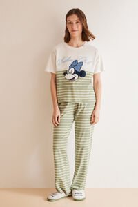 Womensecret Pijama 100% algodão Minnie Mouse verde