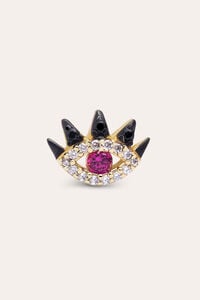 Singularu Eye Colors Gold Plated Loose Earring
