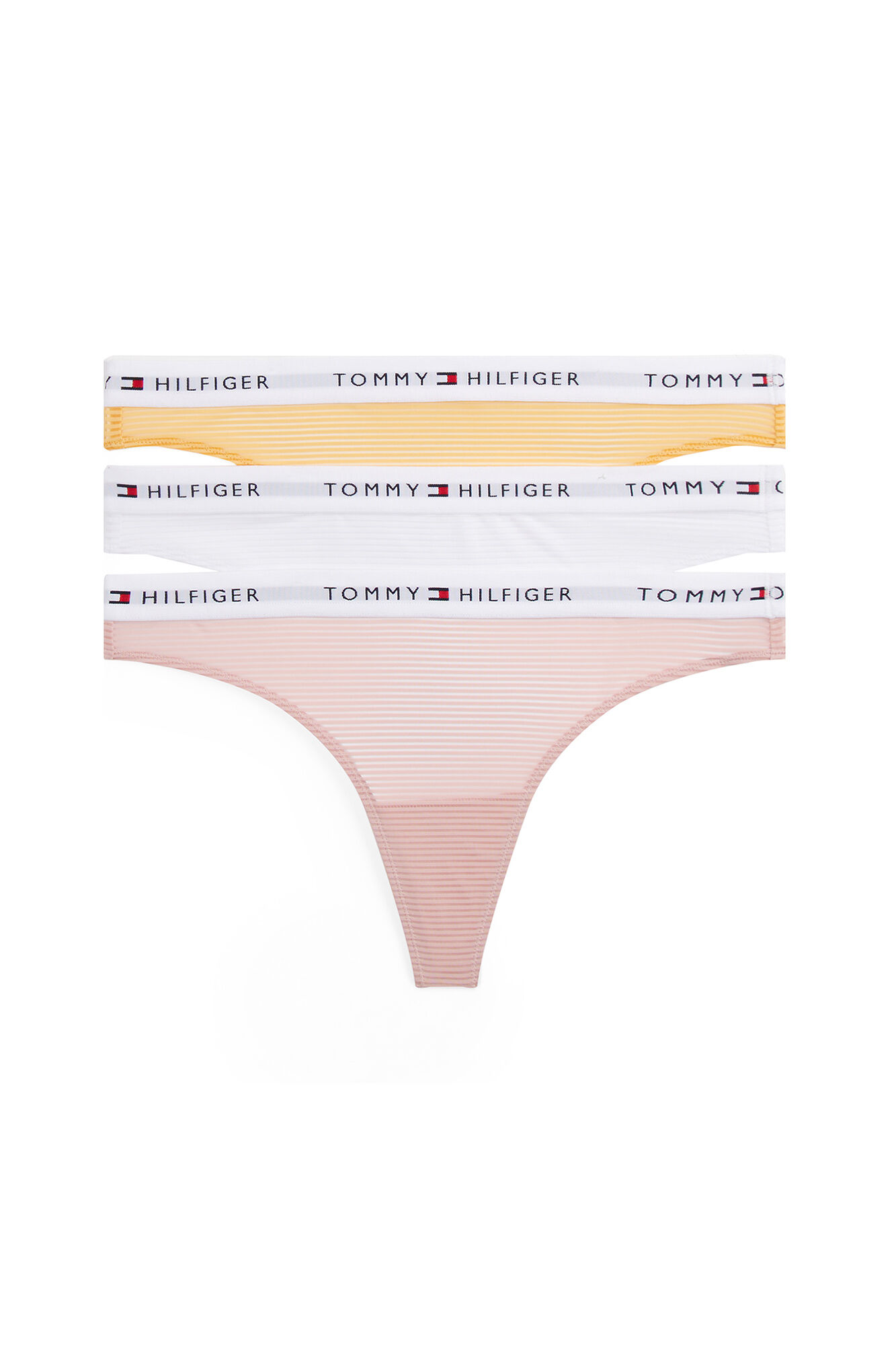 Tommy Jeans Pacote com 3 tangas de tule