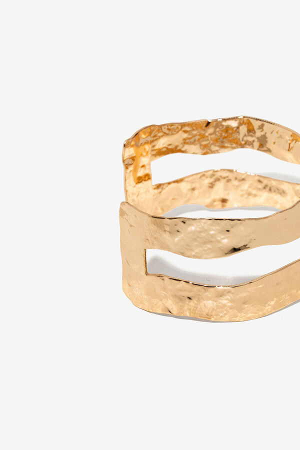 Vilanova Pulseira Texturizada R&iacute;gida estampado