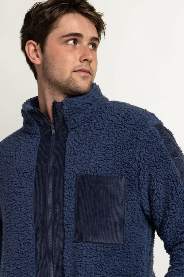 Admas Robe de homem Ski Club castanho