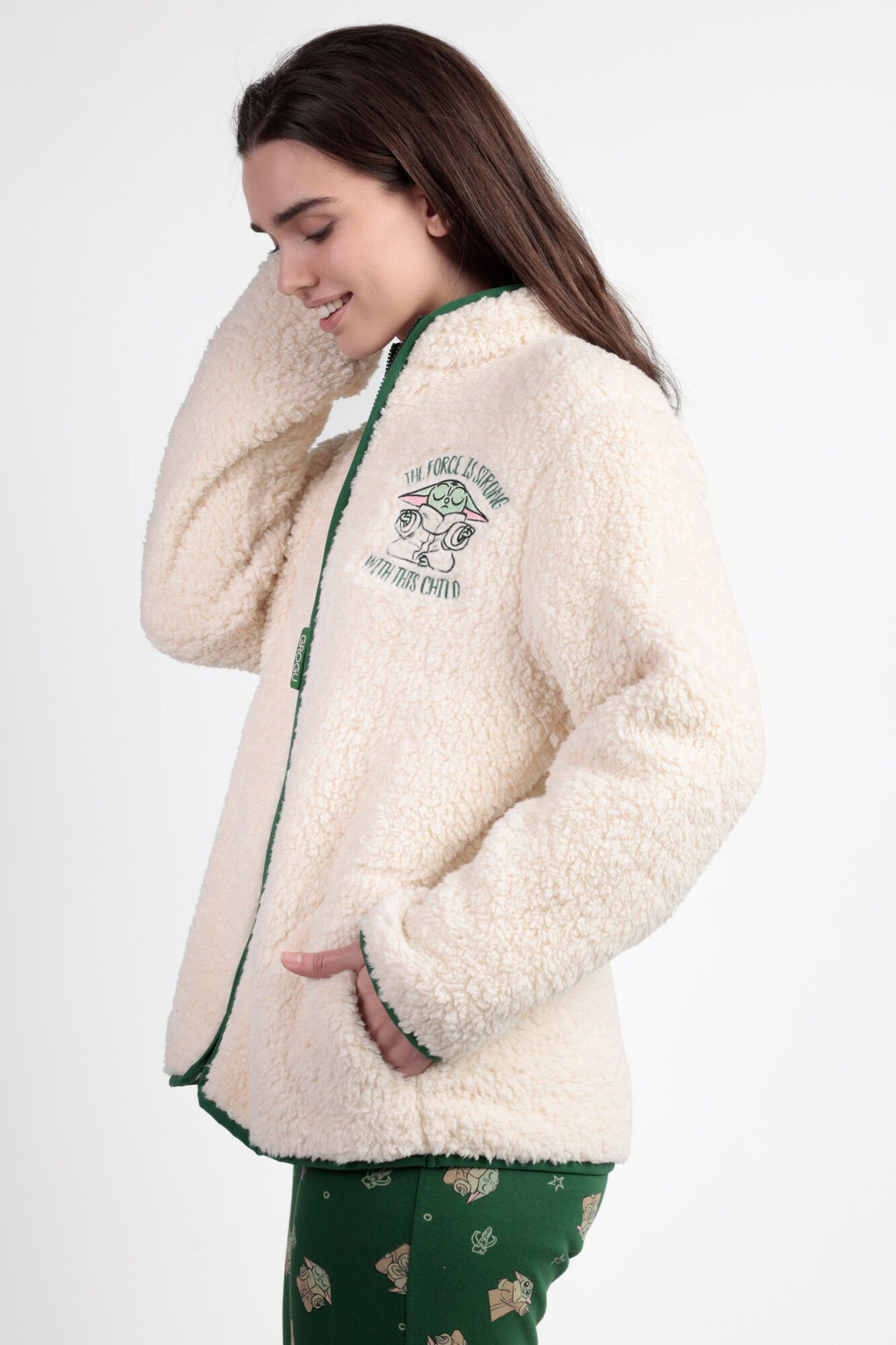 Admas Robe de manga comprida Grogu