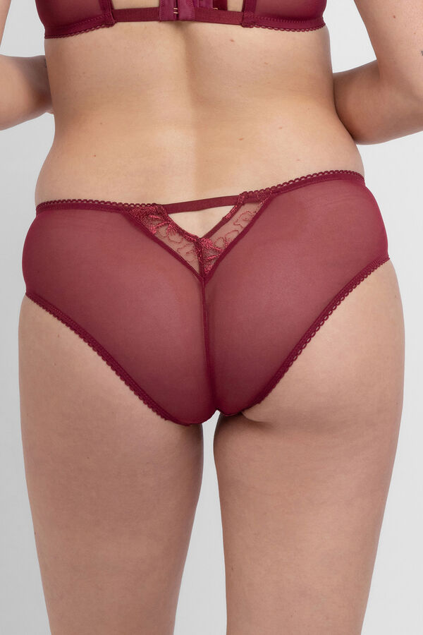 Dorina Cueca hipster ousada Vanya estampado