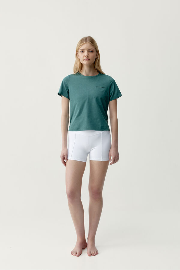 Born Living Yoga Camiseta deportiva Rosella verde kaki