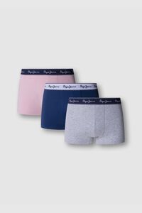 Pepe Jeans Pack 3 boxer lisos