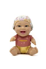 Baby Pelones Boneco solid&aacute;rio Karol G branco
