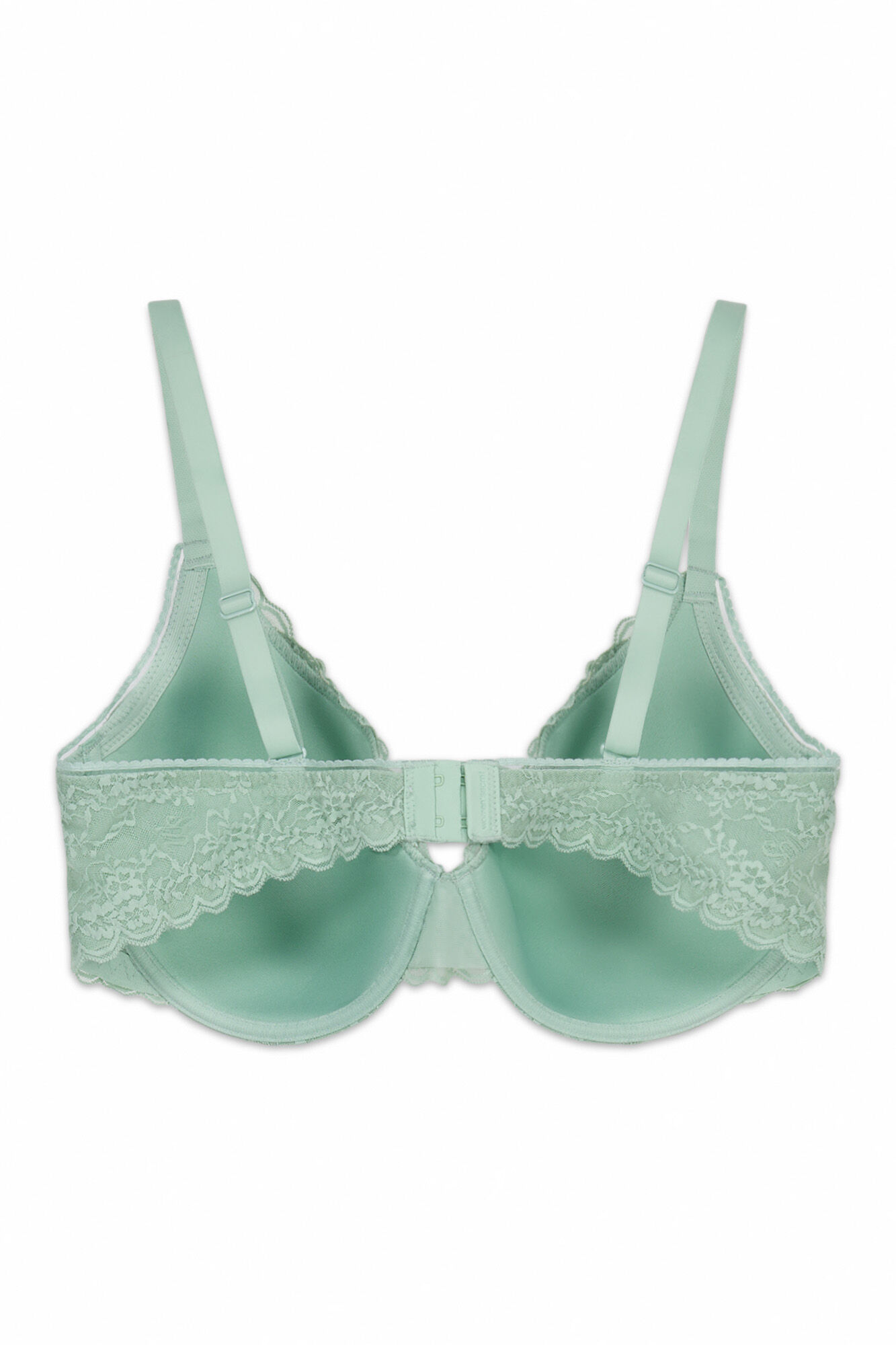 Women'secret Soutien cl&aacute;ssico com enchimento em renda verde BEAUTIFUL