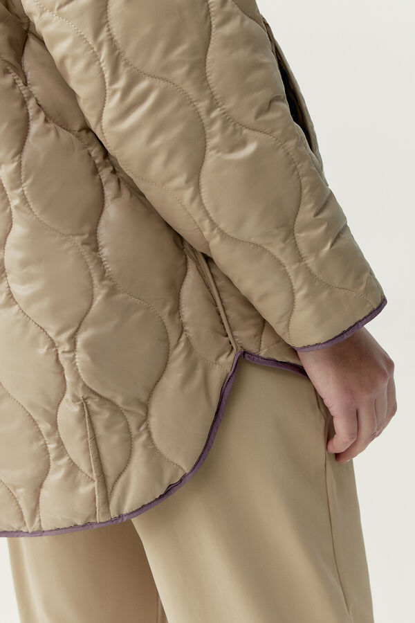 Born Living Yoga Jacket Ashley Beet Plant/ Stick printed